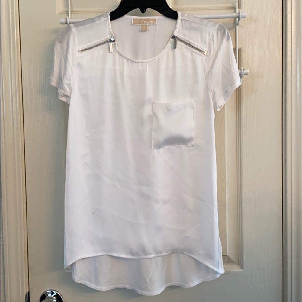 Michael Kors Zip Detail Top
